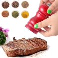 thumbnail image 5 of Solid Wood Pepper Grinder Manual Pepper Grinder Seasoning Bottle, 5 of 5