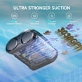 thumbnail image 3 of WYBOT Cordless Robotic Pool Vacuum, Robotic Pool Cleaner with Wall Climbing, Upgraded Triple-Motor, 150mins Runtime for Inground Pools up to 1614 Sq.ft, 3 of 9