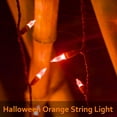 thumbnail image 6 of Elnsivo 200LED Orange Halloween String Lights 8Modes 66ft Connectable for Xmas Tree Halloween Outdoor Decor, 6 of 7