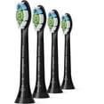 thumbnail image 2 of Genuine Philips Sonicare HX6064/65 DiamondClean Replacement Toothbrush Brush Heads Black, 2 of 8