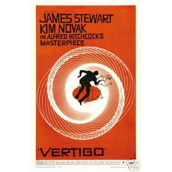 Hot Stuff Enterprise 4773-12x18-LM Vertigo Hitchcock Poster