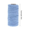 thumbnail image 3 of Zhaomeidaxi 1 Roll 2mm Cotton Cord Cotton Rope Colored Craft Cord for DIY Crafts Plant Hangers Thread Party Decoration, 3 of 7