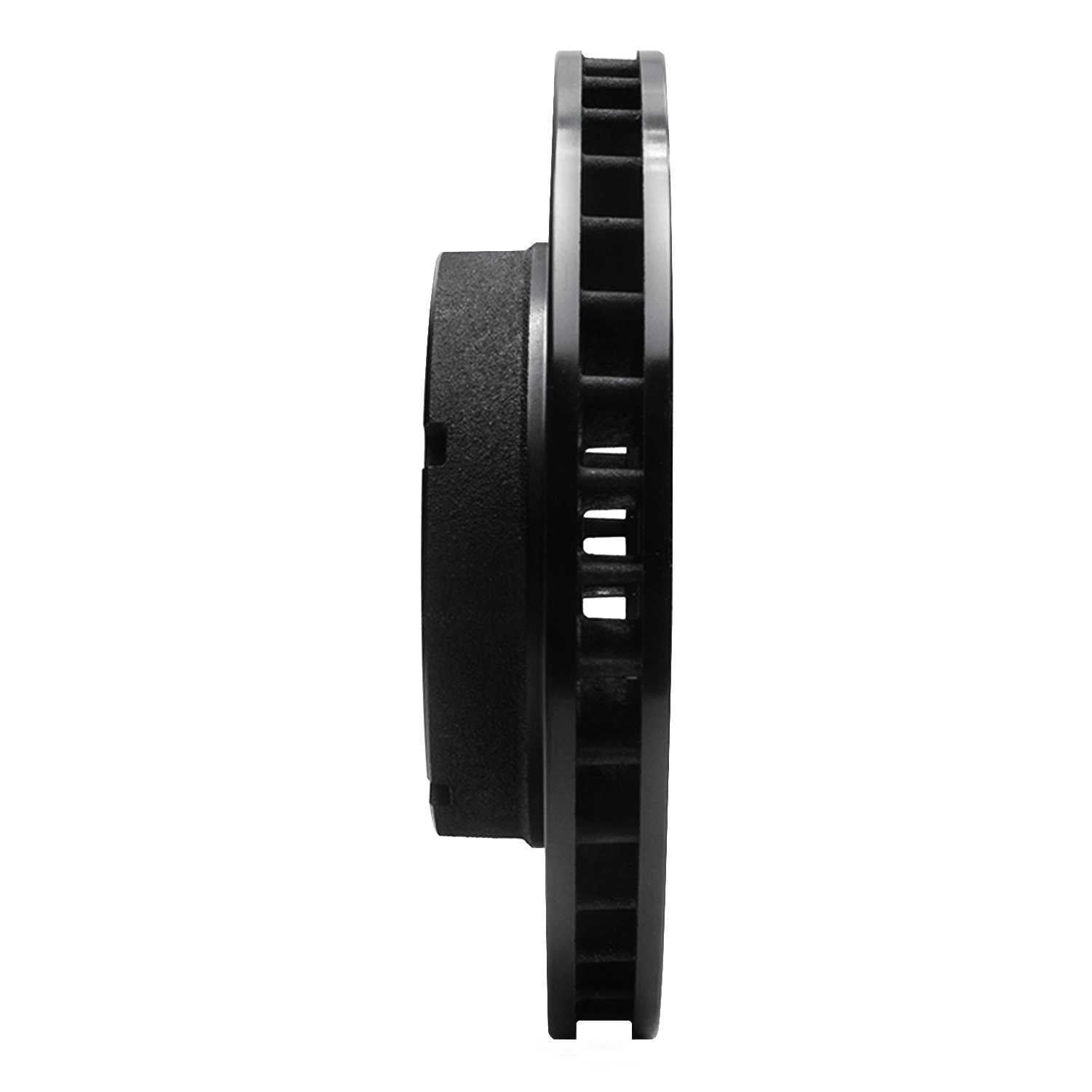 Dynamic Friction Company 633-40057L DFC Brake Rotor - Drilled And Slotted - Black