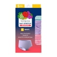 thumbnail image 3 of Fruit of the Loom Girls' Seamless Brief Underwear, 5-Pack, Flexible Sizes 6-16, 3 of 4