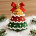 thumbnail image 4 of Adornos Navideños Tejidos a Mano Decoración para Árbol de Navidad Colgante Colgante de Navidad, 4 of 4