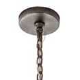thumbnail image 3 of Meyda 211361 32 in. Citadel 6 Light Pendant - Gold & Clear, 3 of 7