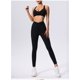 thumbnail image 4 of Conjunto de yoga ajustado de secado rápido for mujer, traje deportivo for correr con bolsillo, transpirable, de dos piezas, estilo nude, 4 of 6