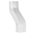 thumbnail image 1 of VYH Downspout Leader Canalón Offset 2x3 Blanco (Offset 3"" 2x3 A Estilo S Codo), 1 of 4