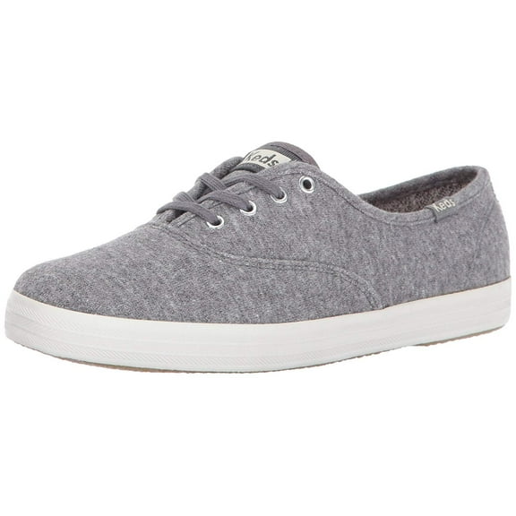 Keds Women's Champion Sweatshirt Jersey Fashion Sneaker,Gray,6.5 M US