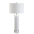 thumbnail image 3 of JONATHAN Y Hunter 32" Marble/Crystal LED Table Lamp, White, JYL5000A, 3 of 6