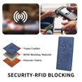 thumbnail image 6 of FALAN MULE Ultra Slim Thin Women Wallet RFID Blocking Card Holder Leather Bifold Ladies Wallet, 6 of 7