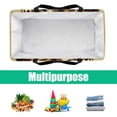 thumbnail image 5 of Shepherd Dog Collapsible Oxford Cloth Tote Bag: Reusable, Foldable, and Large Capacity - Ideal Laundry, Cube, and Bucket Organizer, 5 of 7