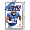 thumbnail image 3 of NFL New York Giants - Dexter Lawrence II Feature Series 24 Wall Poster, 14.725" x 22.375" Framed, 3 of 5