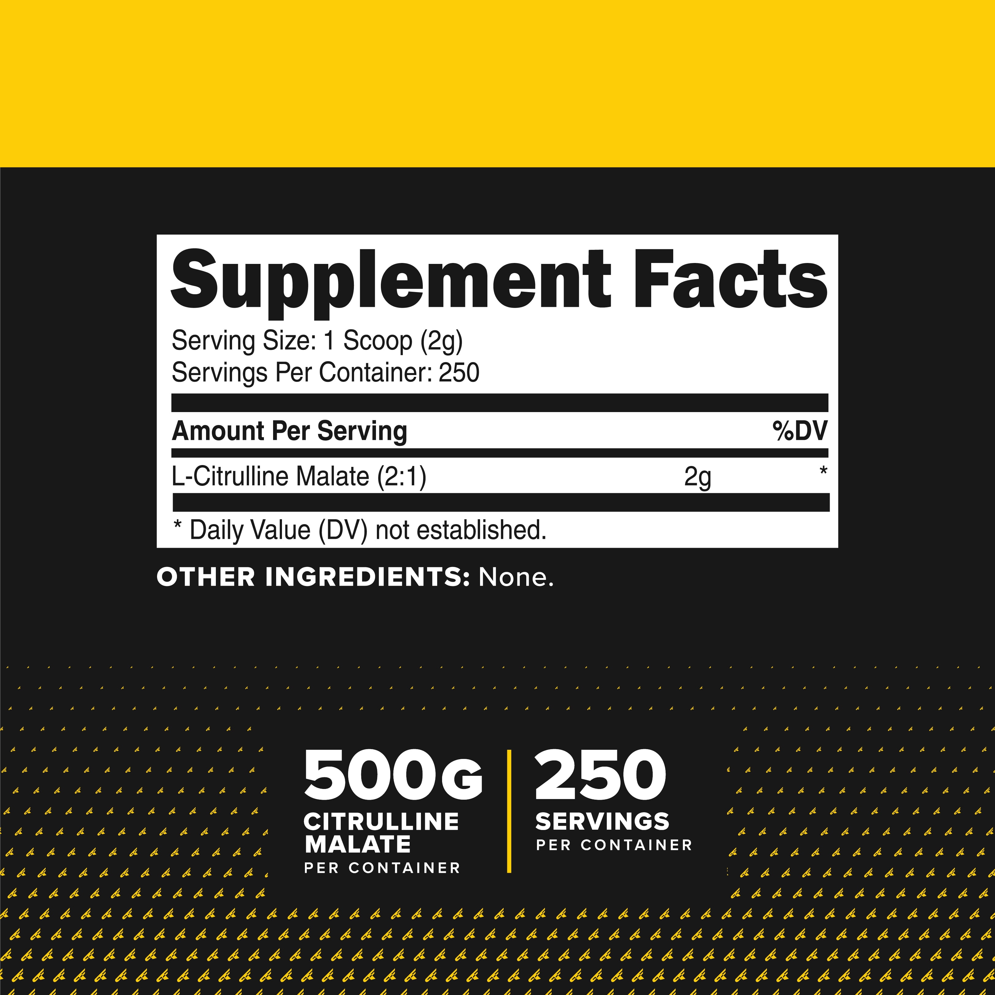 PrimaForce L-Citrulline Malate Powder, Unflavored Pre Workout Supplement, 500 Grams