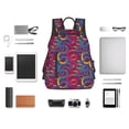 thumbnail image 6 of Balery Colorful Snake Lightweight Backpack for Men and Women - Durable and Water-Resistant, Ideal for School, Work, Travel, and Everyday Use, 6 of 9