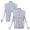 Gray, variant on Custom Baseball Jacket Men Personalized Shirts for Women Customized Button Down Jackets with Photo/Text Customize Tops