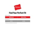 thumbnail image 4 of Hanes Men's Lightweight Liners 6 Pack, 4 of 5