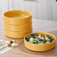 thumbnail image 4 of Stone Lain Cleo Modern - Vajilla De Gres (32 Piezas, Platos Y Cuencos, Cuencos Para Pasta, Vajilla Para 8 Personas), Color Amarillo, 4 of 4