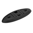 thumbnail image 2 of 4PCS Boat Folding Cleat 5in Nylon 3 Hole High Strength Black Flip Up Dock Cleat for Marine Yacht Without Installation Screw Accessories, 2 of 4