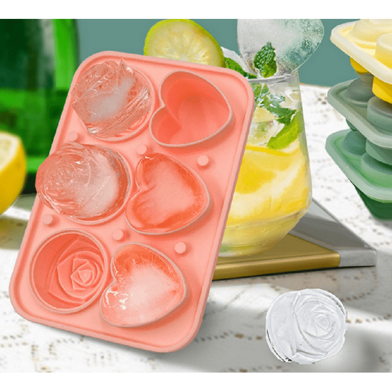 Whiskey Ice Mold Food Grade Easy to Release Clear Leak-resistant Ice Ball  Cube 