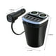 thumbnail image 3 of Inversor de potencia de coche de 120W con pantalla de voltaje • 4 puertos USB y 2 enchufes para mecheros • Diseño de portavasos compatible con vehículos 12V/24V, 3 of 8