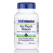 No Flush Niacin, 640 mg, 100 Capsules, Life Extension