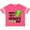 Football Pink and White, variant on Inktastic Happy St. Patrick's Day Green Hat and Clovers Boys or Girls Toddler T-Shirt