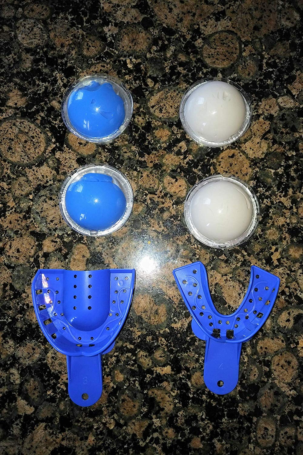 Custom Grillz Mold Kit Teeth Dental Impression Kit w/Putty Full Kit