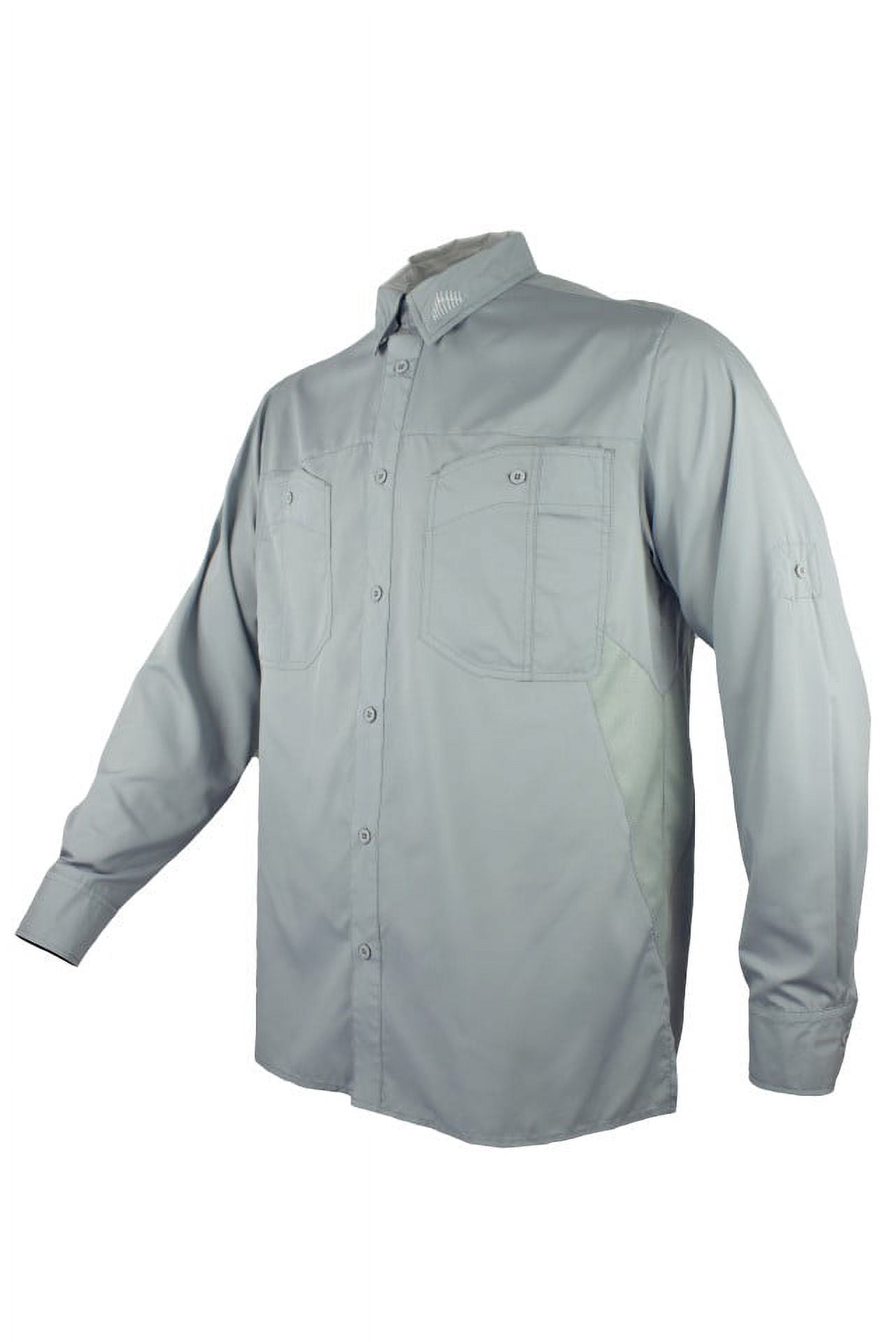 FinTech Men's Long Sleeve Fishing Shirt - Medium