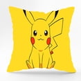 thumbnail image 5 of Housse de Coussin Colorée Dessin Animé Pokemon Pikachu Décor Classique Taie d'Oreiller de Jeu, 5 of 5