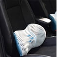 thumbnail image 6 of Orthopedic Memory Foam Lumbar Support Pillow Ergonomic Back Cushion 12.6"x9.4"x5.1" Removable Washable Cotton Cover Pressure Relief for Office Chair Car Seat Home Use, 6 of 6