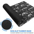 thumbnail image 6 of Long Mouse Pads for Desk,Black Cartoon Dinosaurs Fossils Pattern Desk Mats on Top Of Desks, Desk Mouse Pad Extra Large with 3mm Non-Slip Base and Stitched Edge for Gaming,Office,Work,Home 31.5"x15.7", 6 of 6