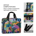 thumbnail image 4 of FORMRS 16" Laptop Bag Carrying Sleeve Case with Handle Travel Shoulder Briefcase, Art Plants, 4 of 8