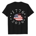 thumbnail image 4 of Womens Summer Tops T Shirts Relaxed Fit Graphic Eye Catching Print Tees, 4 of 4