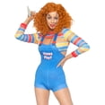 thumbnail image 1 of Disfraz de Halloween para Mujer Leg Avenue XS Top Corto a Rayas, 1 of 6