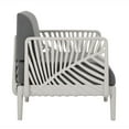 thumbnail image 2 of Patioflare Leaf Modular Patio Armchair, Grey, 2 of 6