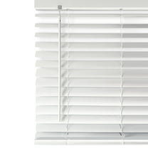 MOOD Mini Blinds | 48 inch blinds for windows | Cordless Window Treatment | Premium White (2" Vinyl Plus Slats) | 48 x 96