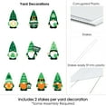 thumbnail image 6 of Big Dot of Happiness Irish Gnomes - Lawn Decorations - Outdoor St. Patrick's Day Party Yard Decorations - 10 Piece, 6 of 8