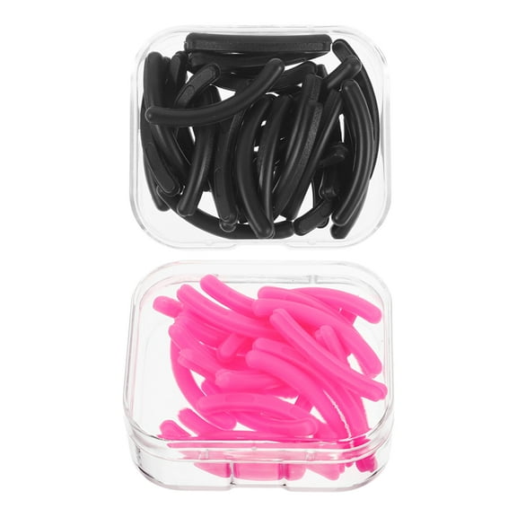 Eyelash Curler Silicone Refills Pads for Home Use Assorted Color 2 Boxes