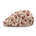 thumbnail image 2 of Chririnla Autumn Men Forward Flat Cap Featuring Rugby Pumpkin, Polyester Fabric All-Season Retro Hat for Driving Travel and Daily Outdoor, 2 of 4
