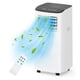thumbnail image 5 of Aire Acondicionado Portátil 8000 BTU – 3 en 1: Frío, Deshumidificador y Ventilador – Mando – Temporizador 24H – Silencioso – Fácil Instalación – 35 m² – Cuerpo Blanco con Tapa Negra – Estándar US, 5 of 8