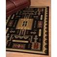 thumbnail image 2 of United Weavers Affinity Area Rug 750-01870 Coltan Black Diamonds Lines 7' 10" x 10' 6" Rectangle, 2 of 5