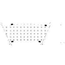 Houzer BG-1308 12.5" x 8.625" Sink Bottom Stainless Steel Wirecraft Wire Rack 12.5-Inch by 8.625-Inch