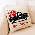thumbnail image 1 of QTOCIO Housse de Coussin de la Saint-Valentin pour Canapé, Décoration Intérieure, 1 of 4