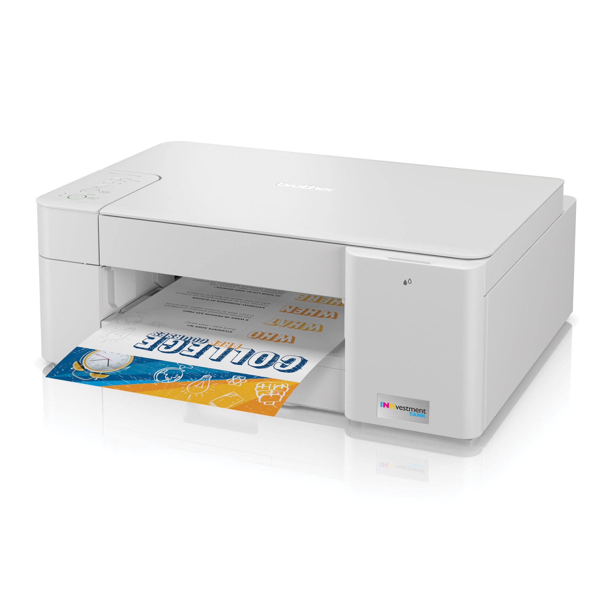 Buy Brother Printer MFCJ1215W Printer, INKvestment Tank Wireless Multi