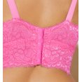 thumbnail image 3 of Cosabella Pret-A-Porter CURVY Longline Bralette (PRETA1383),Small,Miami Pink/Garnet, 3 of 4