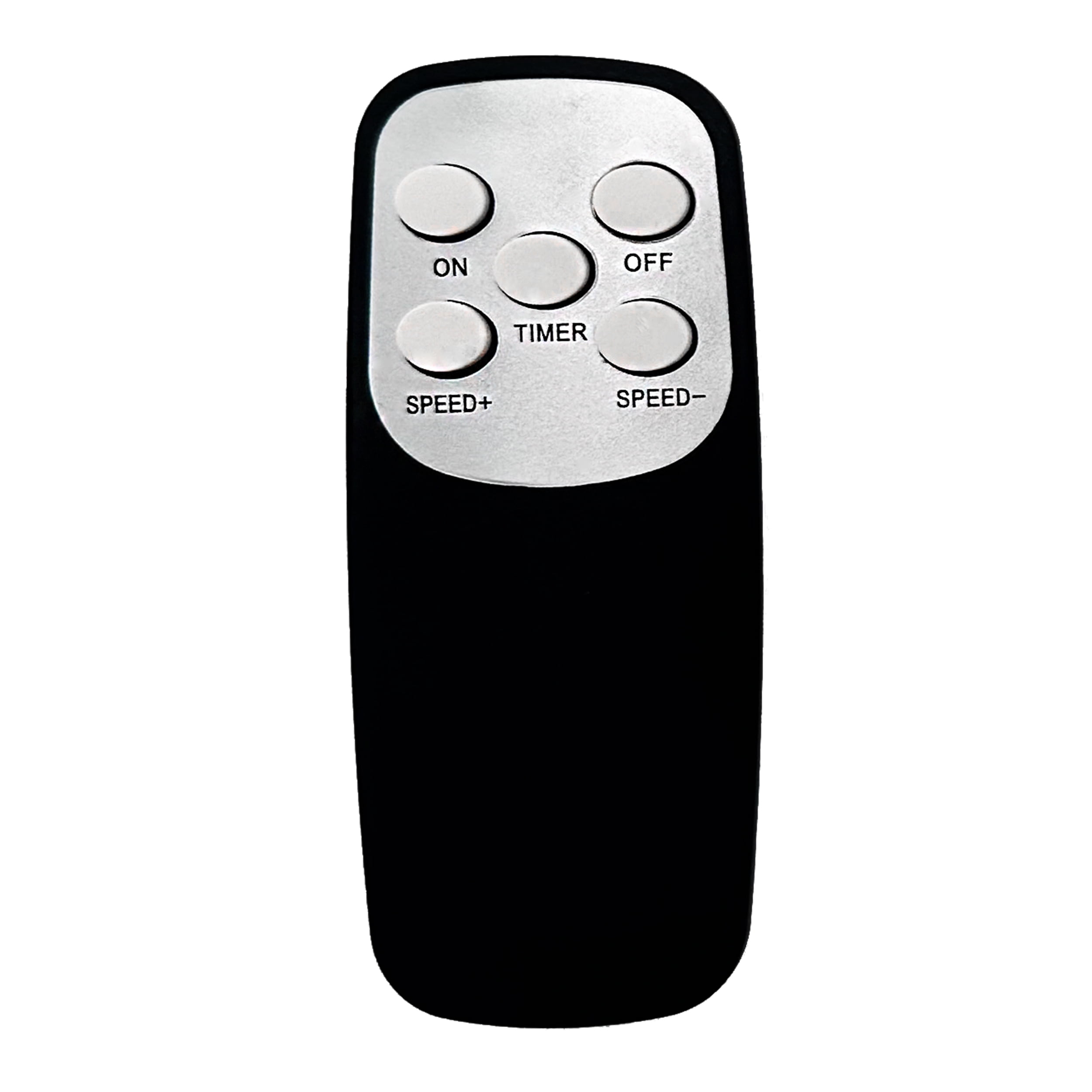 Vie Air 16 Inch 3 Speed Oscillating Stand Fan with Remote Control in Black