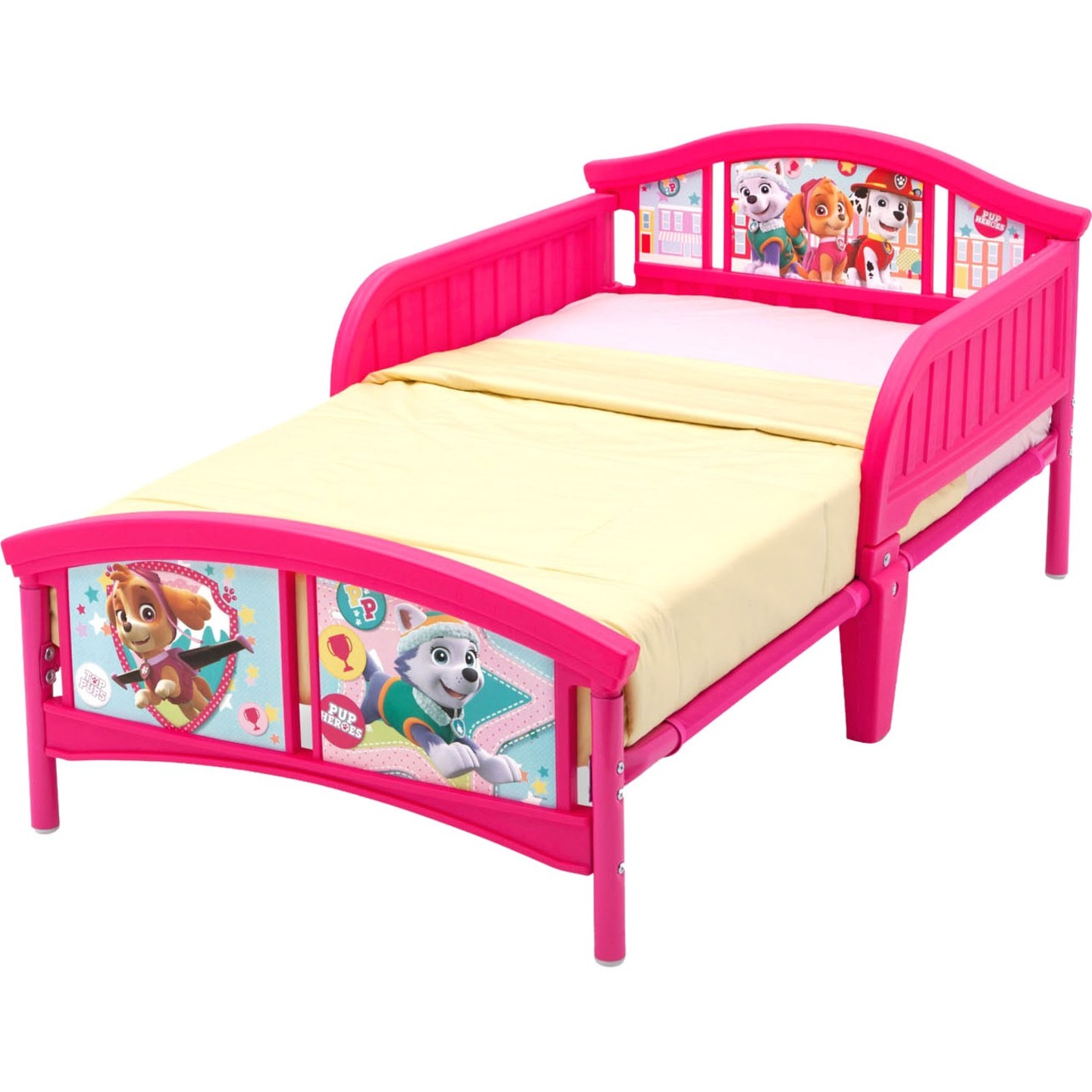 Delta Children PAW Patrol, Skye & Everest Plastic Toddler Bed - image 3 of 7