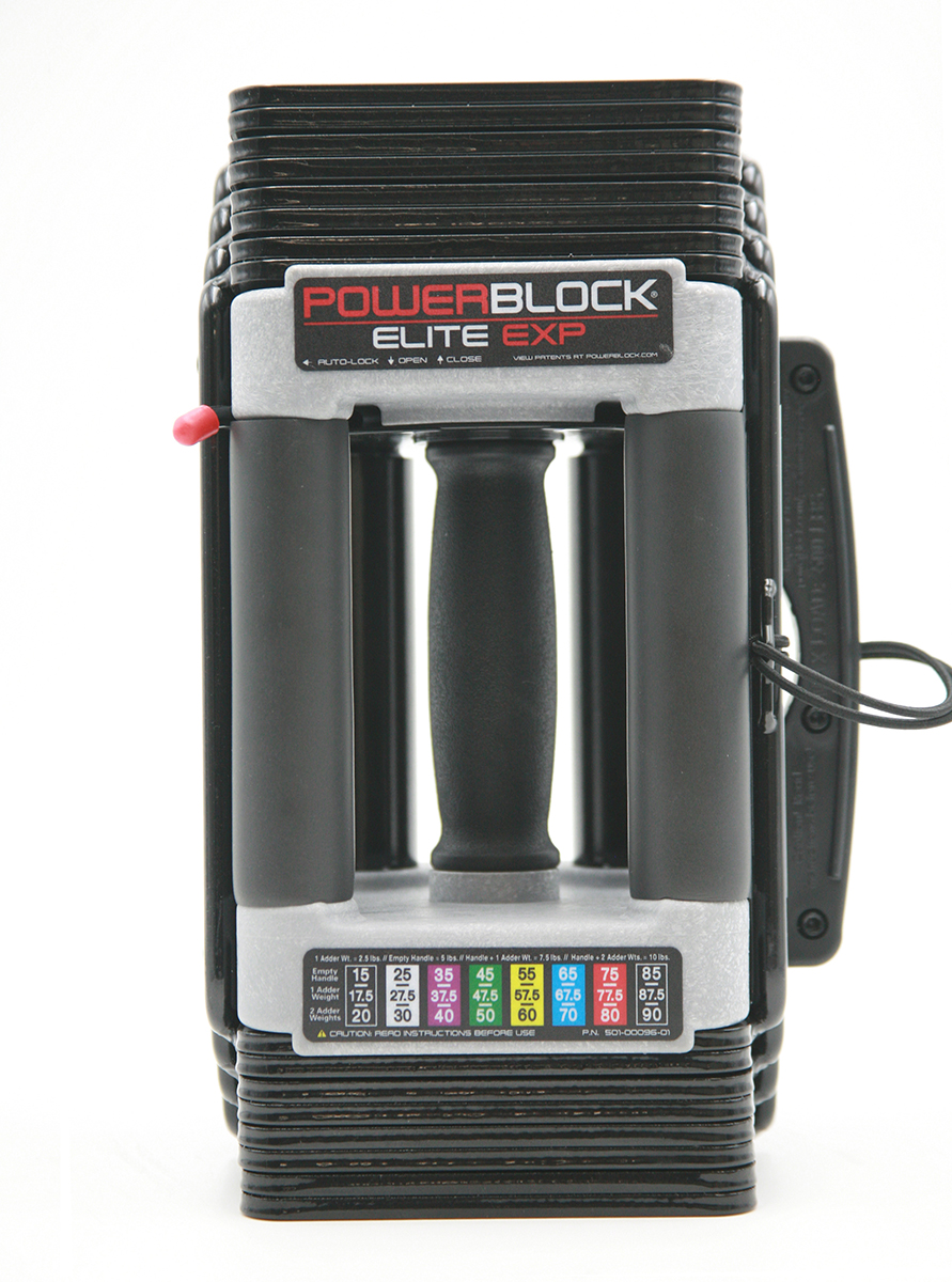 PowerBlock Elite EXP 5-50 lb. Adjustable Dumbbells, Stage 1, Single Dumbbell - image 3 of 5