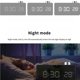 thumbnail image 3 of Reloj Con Espejo Multifuncional, Reloj Despertador Abs Ajustable Para Dormitorio, Sala De Estar Y Oficina Serendint EL008553-00, 3 of 6